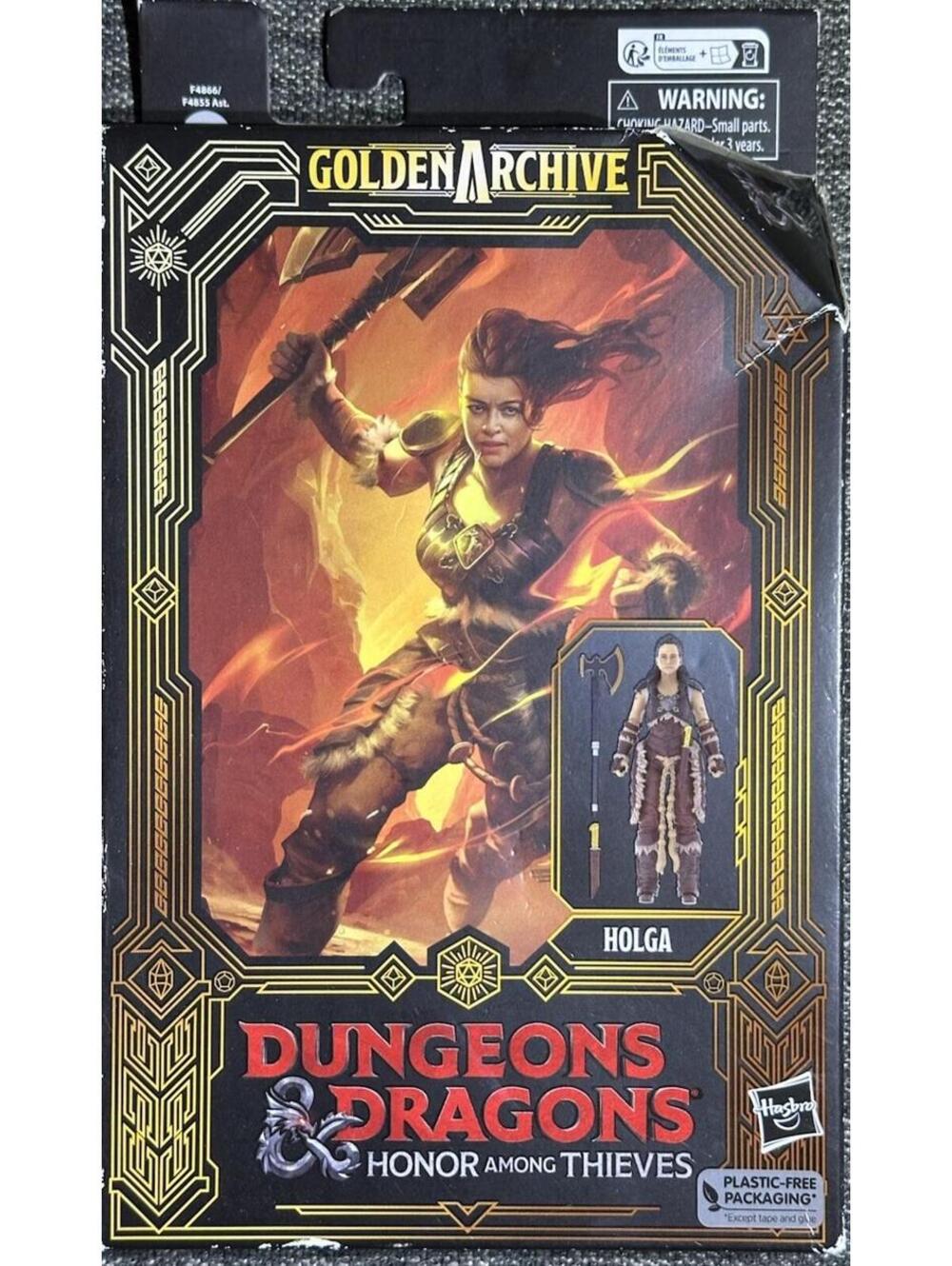 Dungeons & Dragons Honor Among Thieve Golden Archive Holga 6" Action Figure GIFT